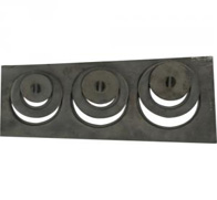 Chapa Fog�o 3 Furos c/ Red